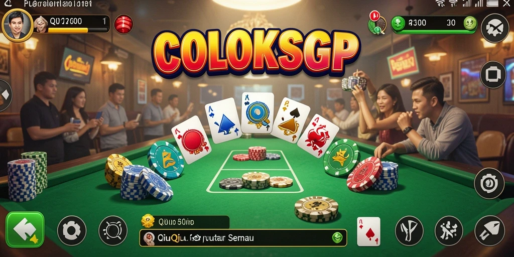 Tampilan gameplay QiuQiu yang menarik dan seru.