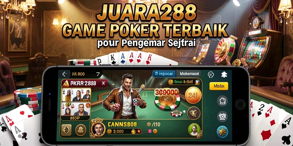 Screenshot JUARA288 menampilkan aksi poker yang mendebarkan dan grafis yang memukau.