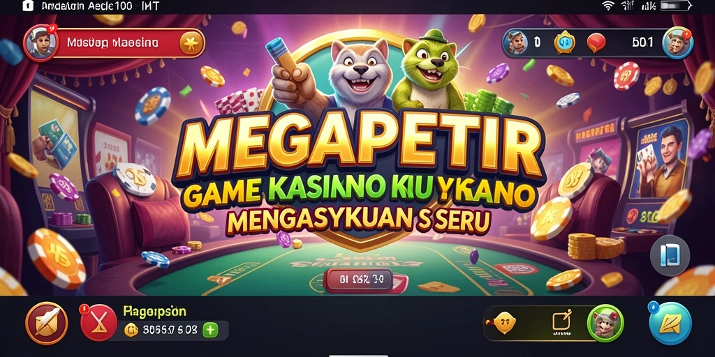 Gameplay seru MEGAPETIR dengan tampilan visual yang menawan.