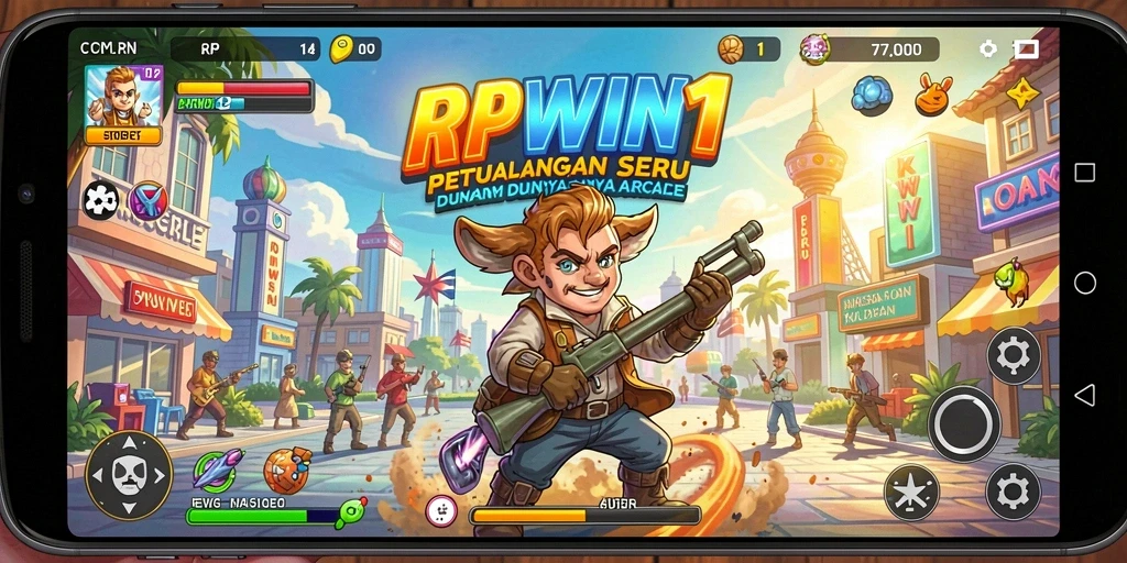 Tampilan gameplay seru dan menantang dalam RPWIN1.